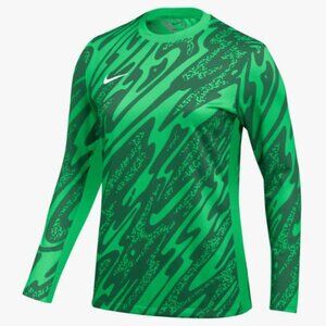 Nike Women's Gardien V LS Goalkeeper Green Jersey FD7479-329 Size XL